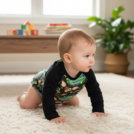 Creature Raglan Tee - 6-12 months