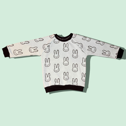 Bunny Raglan Sweatshirt - 18-24 months