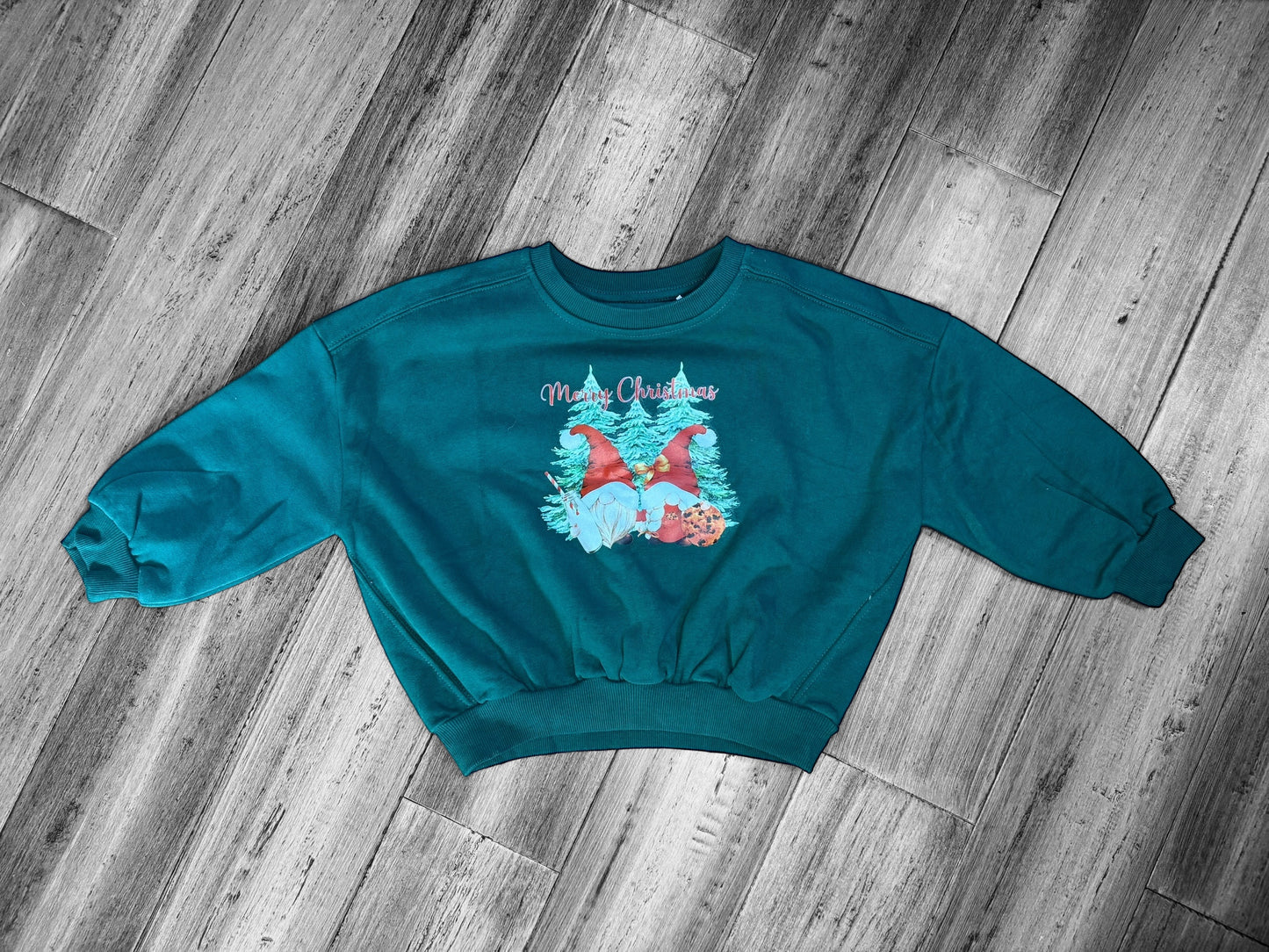 Festive Christmas Sweatshirts - Green