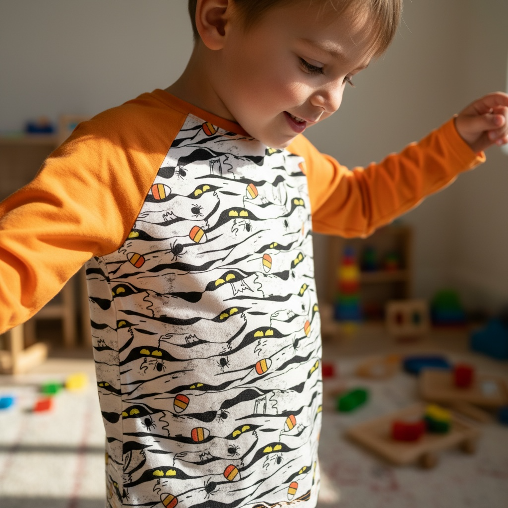 Mummy Raglan Tee - 7-8 years