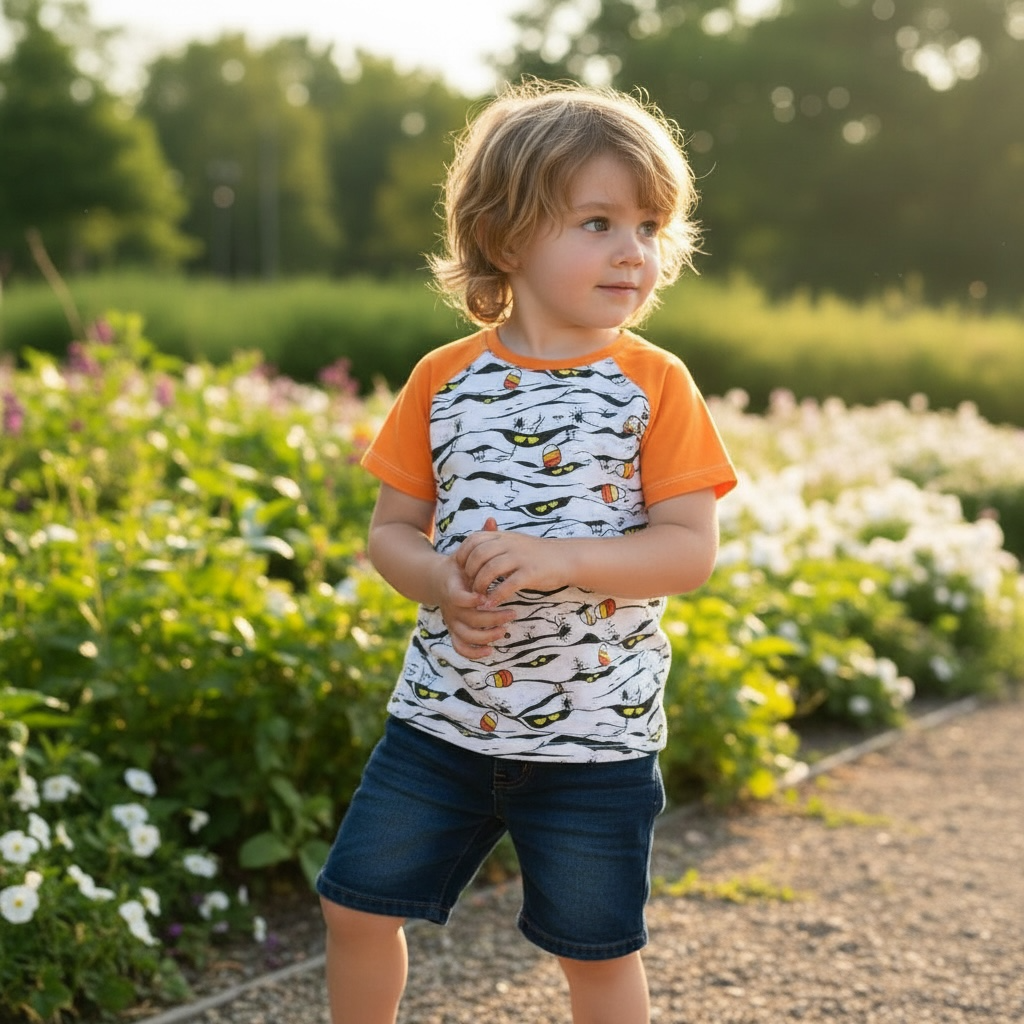 Mummy Raglan Tee - 4-5 years