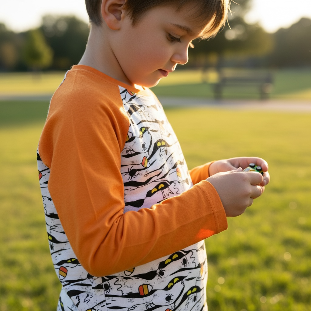 Mummy Raglan Tee - 7-8 years