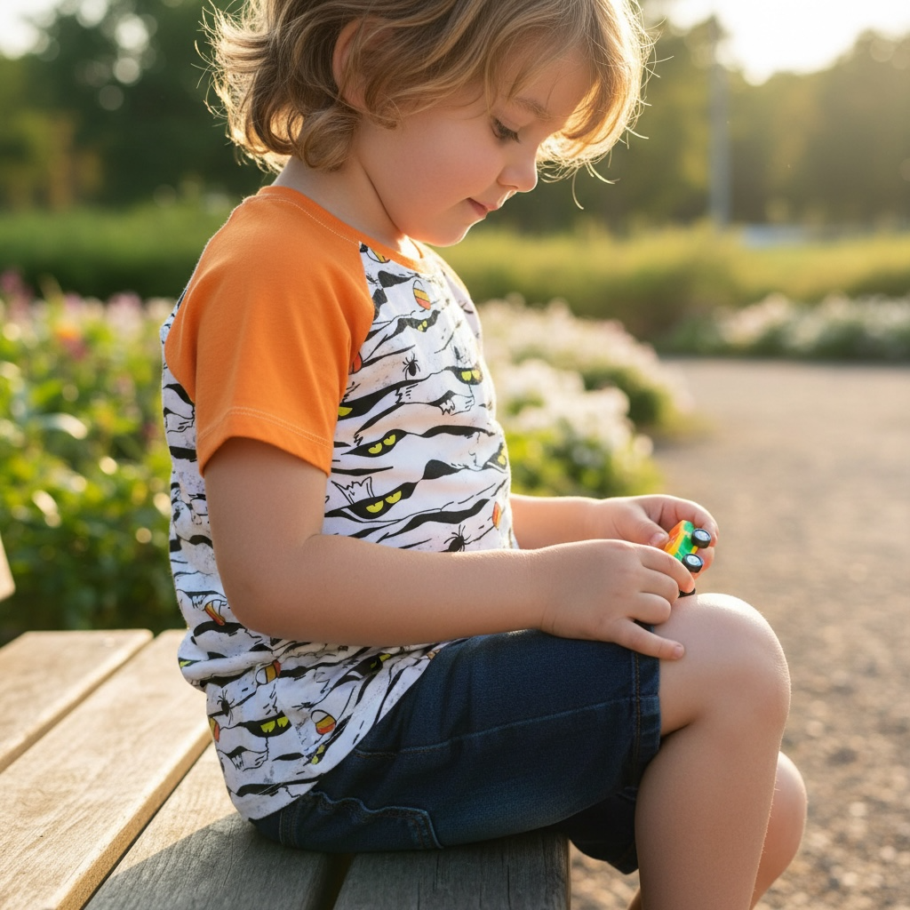 Mummy Raglan Tee - 4-5 years