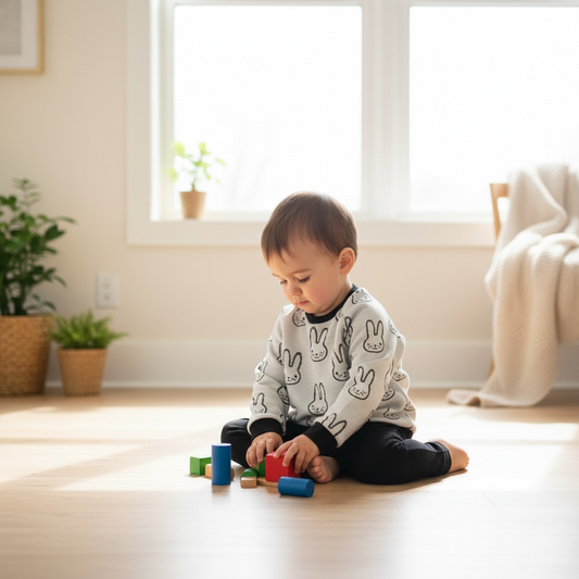 Bunny Raglan Sweatshirt - 18-24 months