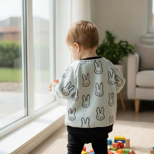 Bunny Raglan Sweatshirt - 18-24 months