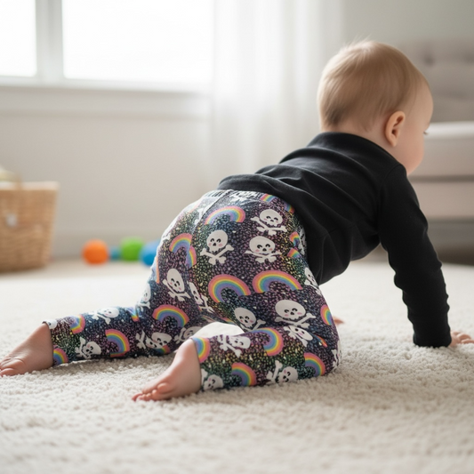 Rainbow Skull Leggings