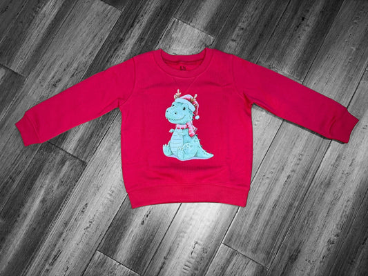 Festive Christmas Sweatshirts - Red