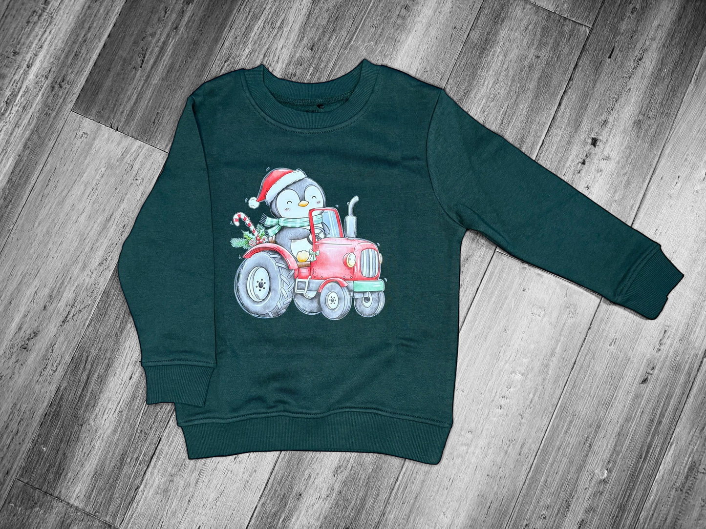 Festive Christmas Sweatshirts - Green