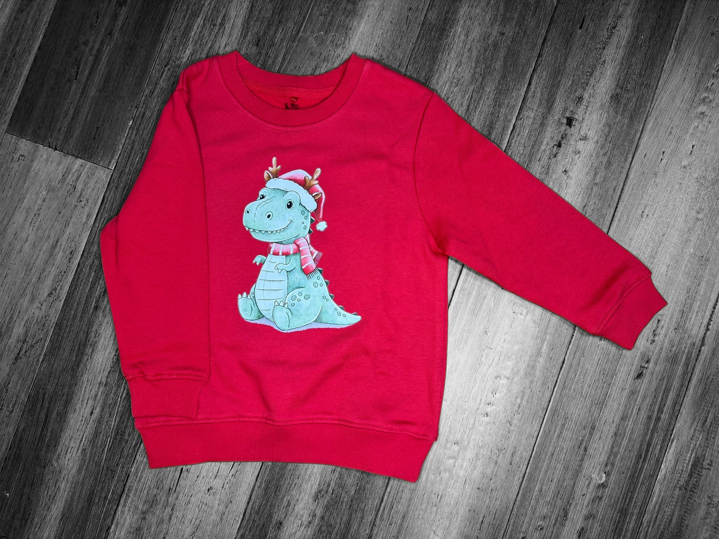 Festive Christmas Sweatshirts - Red