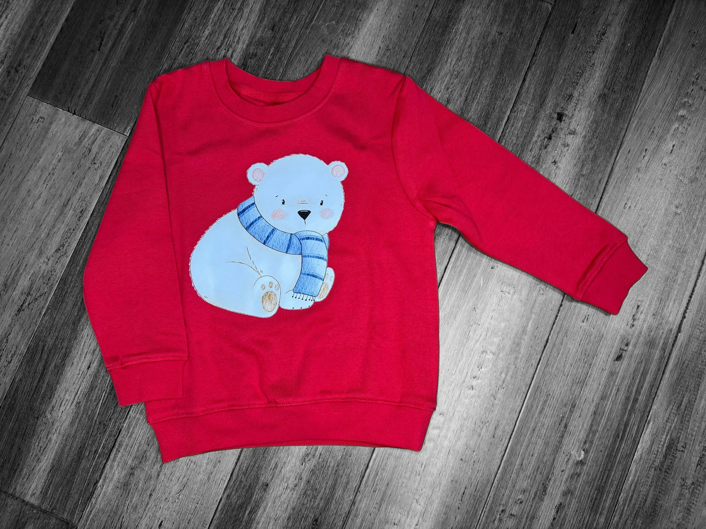 Festive Christmas Sweatshirts - Red