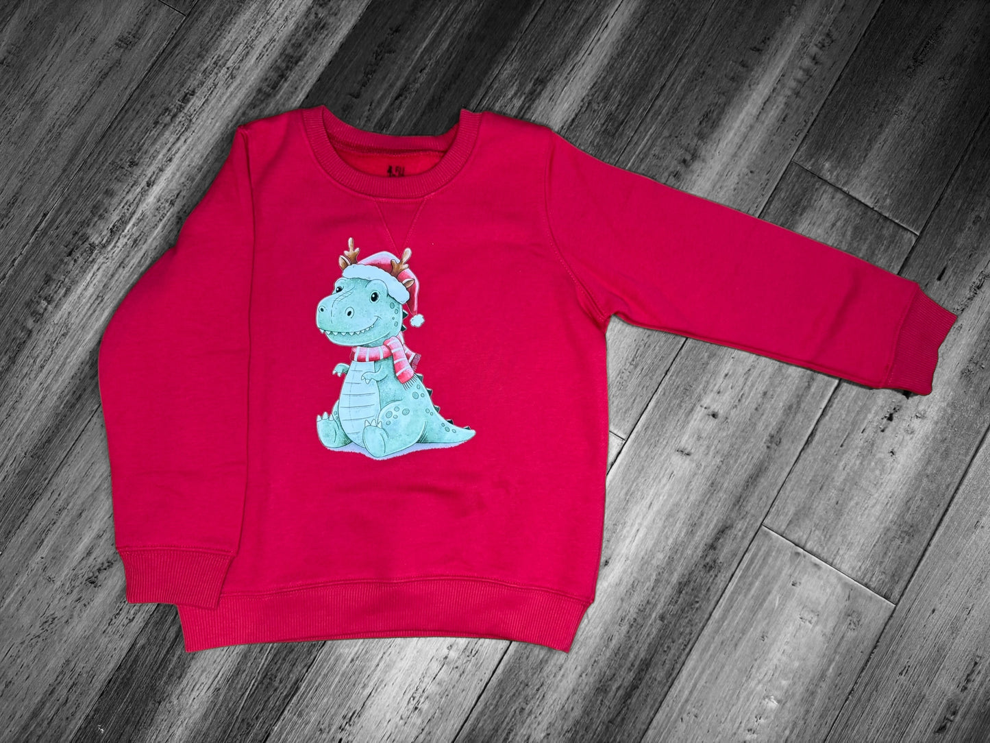 Festive Christmas Sweatshirts - Red