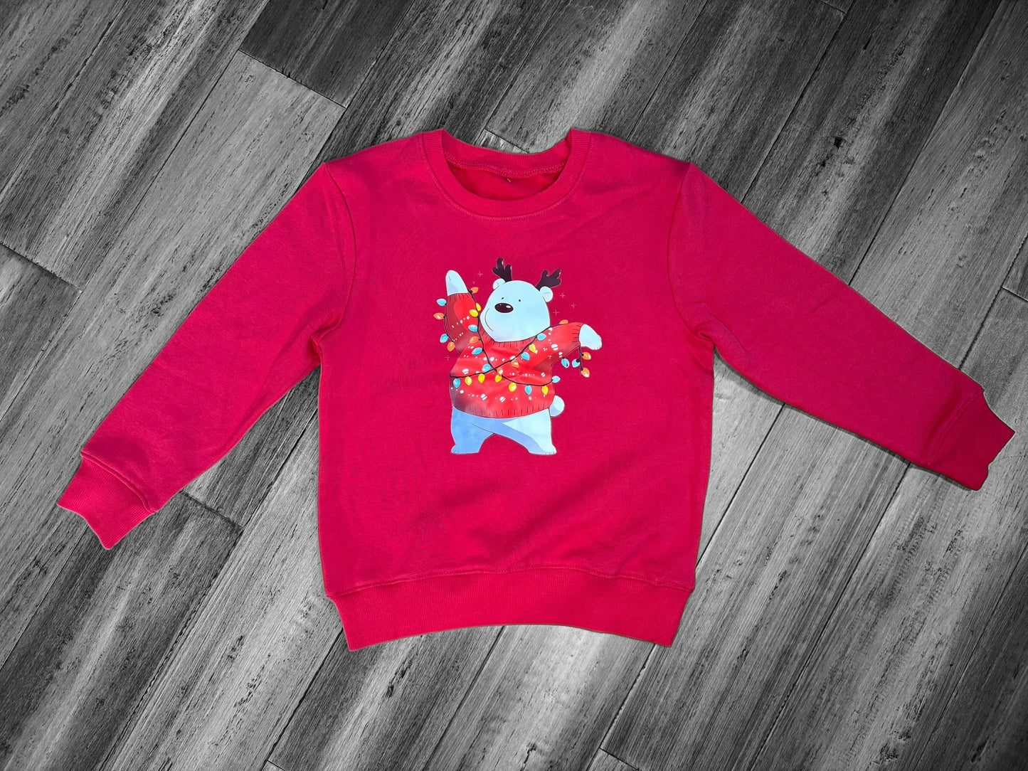 Festive Christmas Sweatshirts - Red
