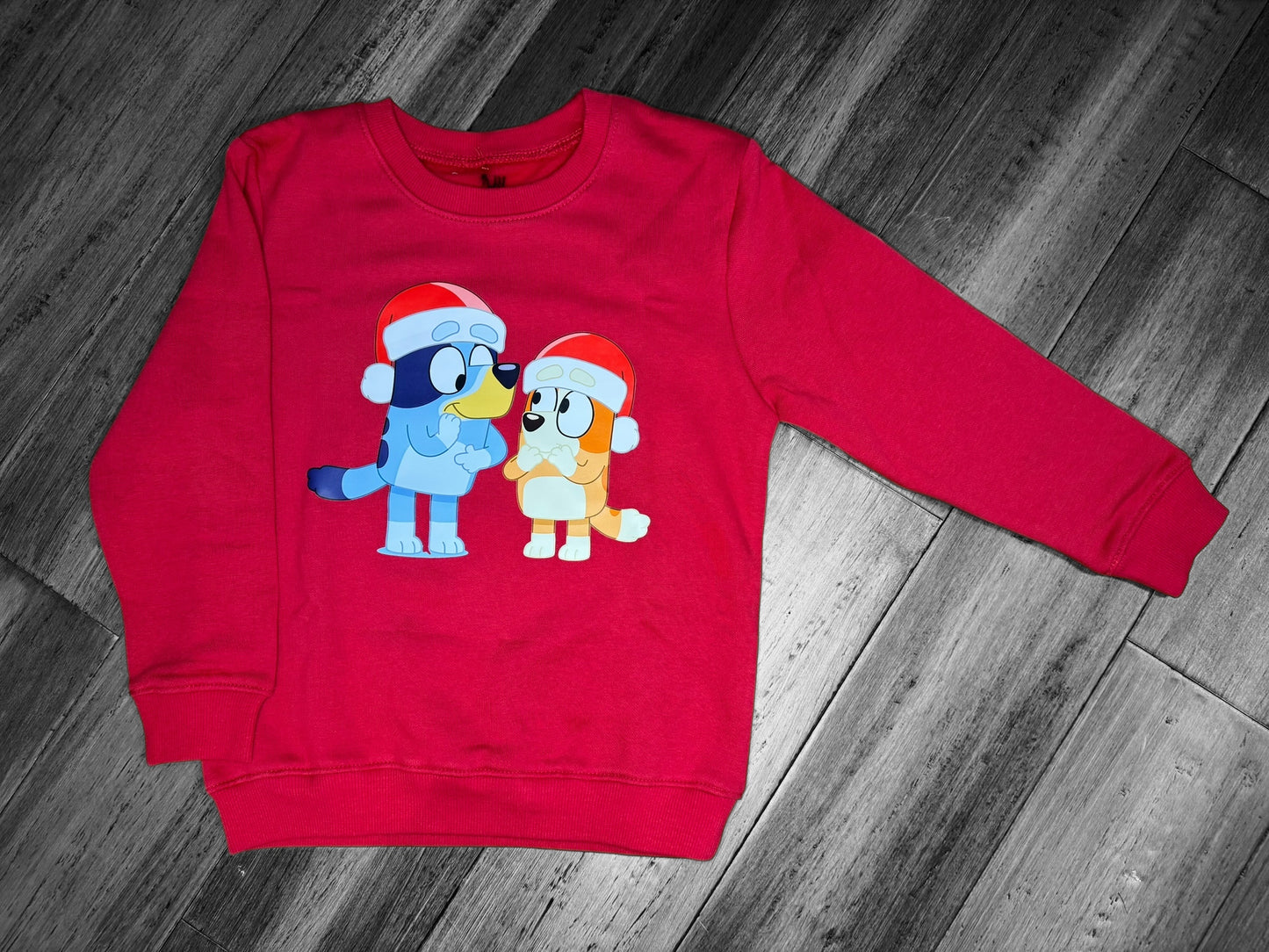 Festive Christmas Sweatshirts - Red