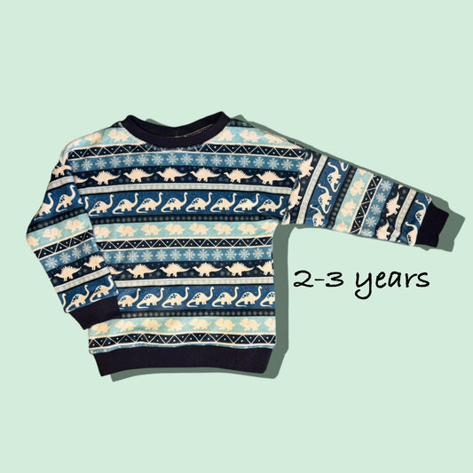 Dino Squish Christmas Jumper